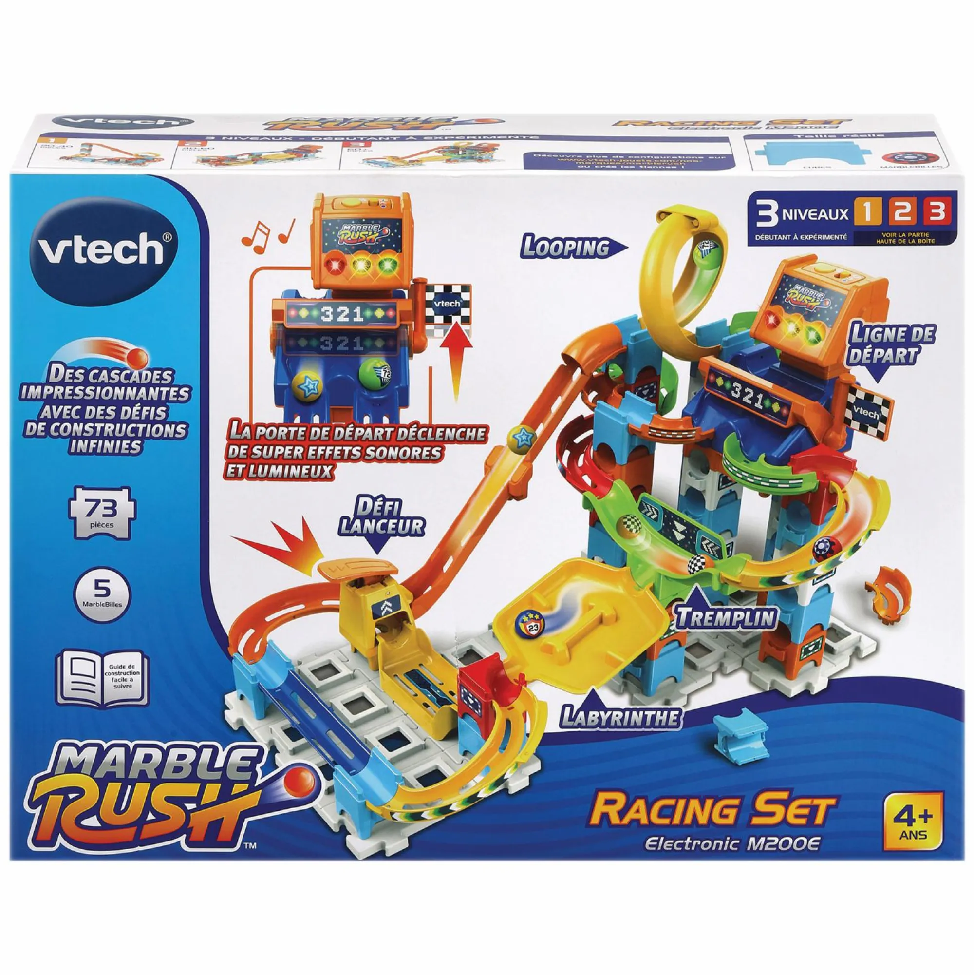 Jouet|De 2 À 4 Ans|VTECH Piste de course à construire