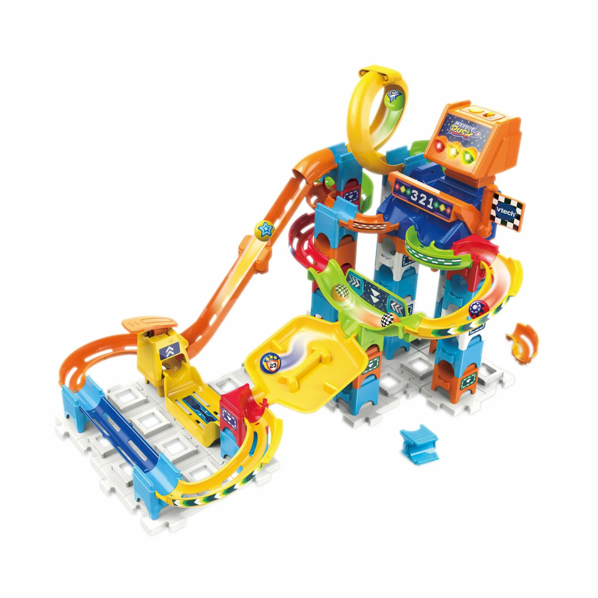 Jouet|De 2 À 4 Ans|VTECH Piste de course à construire