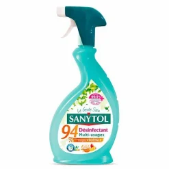 Produits Ménagers|SANYTOL Pistolet désinfectant multi-usages pamplemousse-citronnelle