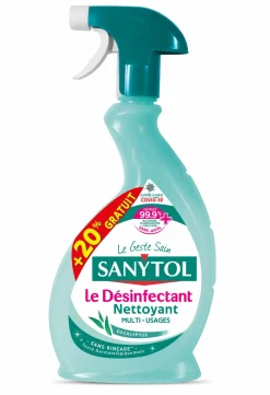 Produits Ménagers|SANYTOL Pistolet désinfectant multi-usage + 20% gratuit