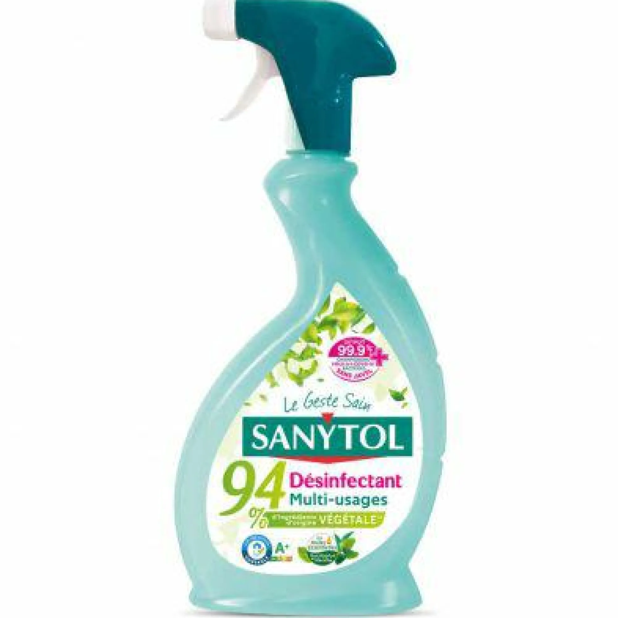 Produits Ménagers|SANYTOL Pistolet désinfectant multi-usages 94% végétal