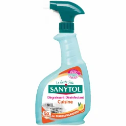 Produits Ménagers|SANYTOL Pistolet nettoyant désinfectant multi-usages cuisine