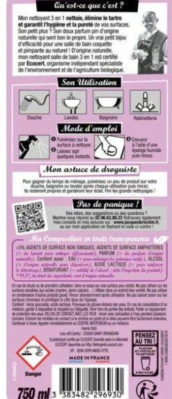 Produits Ménagers|LE BRIOCHIN Pistolet nettoyant salle de bain