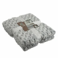 Plaids|ALICE KEYNES Plaid en fausse fourrure doublure polaire 125x150cm