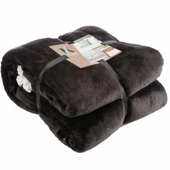 Plaids|ALICE KEYNES Plaid façon flanelle doublé sherpa