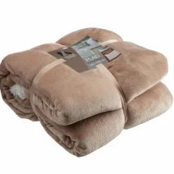 Plaids|ALICE KEYNES Plaid façon flanelle doublé sherpa