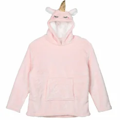 Plaids|HOME DECO FACTORY Plaid sweat à capuche licorne