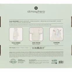 Plaids|ATMOSPHERA FOR KIDS Plaid sweat à capuche mouton