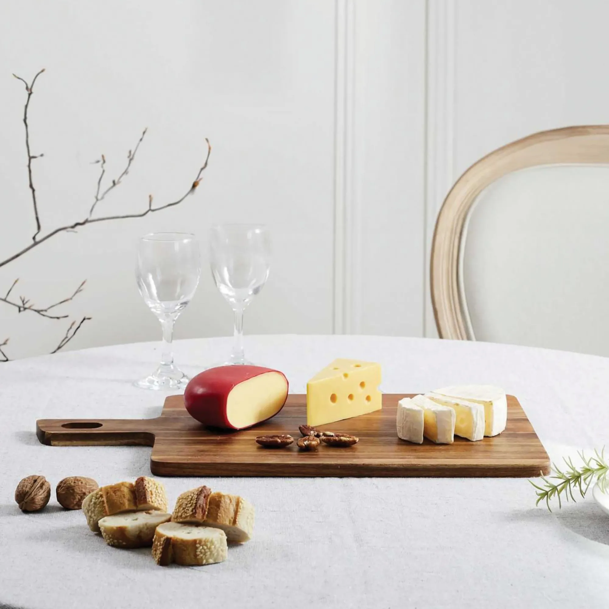 Cuisson Et Ustensiles|HOME DECO FACTORY Planche de présentation en acacia