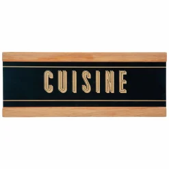Décorations Murales|ATMOSPHERA Plaque de porte en bois 