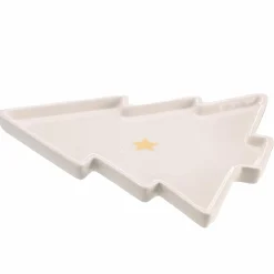 Vaisselle Et Service|TABLE EN FETE / APOINT Plat de présentation sapin de Noël
