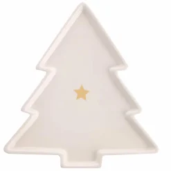 Vaisselle Et Service|TABLE EN FETE / APOINT Plat de présentation sapin de Noël