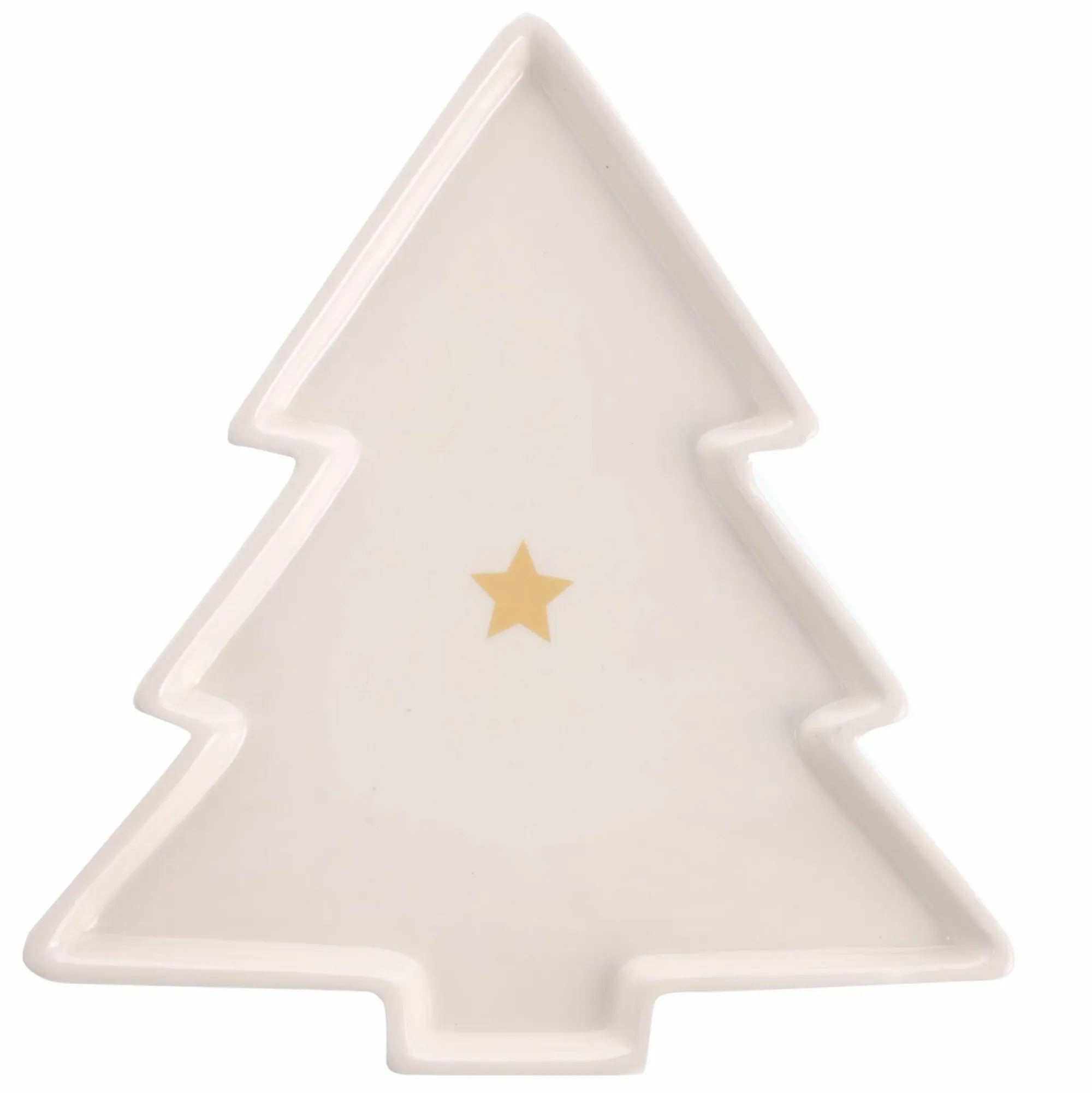 Vaisselle Et Service|TABLE EN FETE / APOINT Plat de présentation sapin de Noël