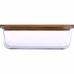 Cuisson Et Ustensiles|COOK KEEN Plat rectangle couvercle bambou 1040 ml