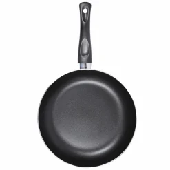 Cuisson Et Ustensiles|DELBO Poêle en aluminium rouge métallisé 28 cm