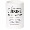 Conservation Et Rangement|COOK KEEN Pot à ustensiles décoré