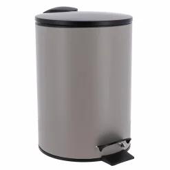 Salle De Bain Et Wc|Stokomani Poubelle beige et noir 3L