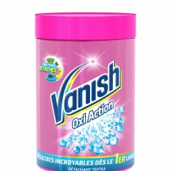 Entretien Du Linge|VANISH Poudre détachante textile oxi action rose