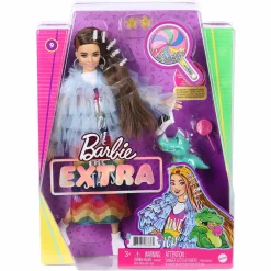 Jouet|De 2 À 4 Ans|BARBIE Poupée extra robe fleurie