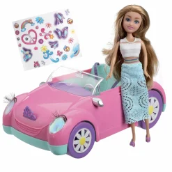 Jouet|De 2 À 4 Ans|ZURU Poupée mannequin dans son cabriolet