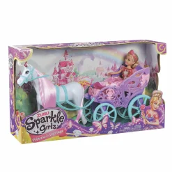 Jouet|De 2 À 4 Ans|ZURU Poupée princesse et sa calèche