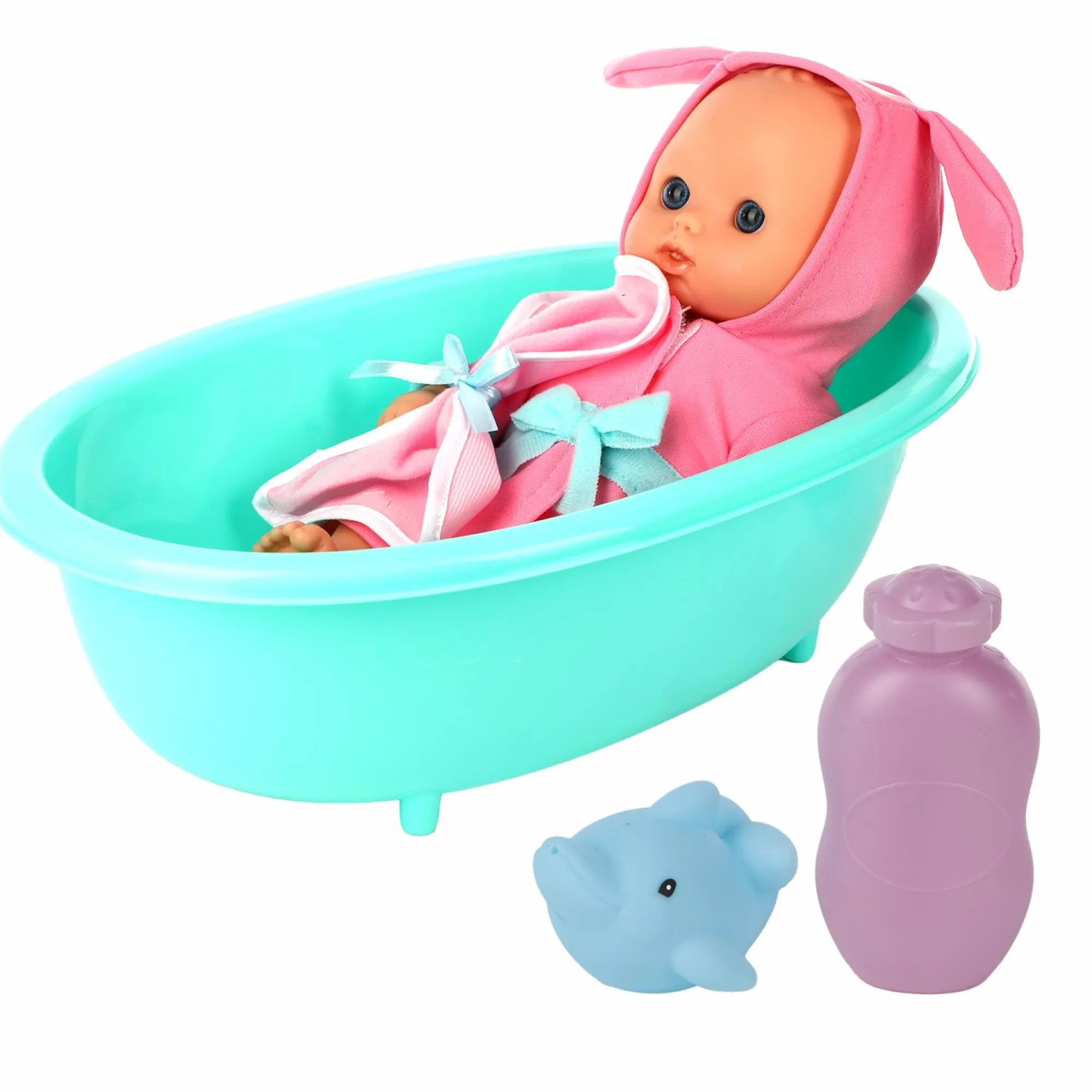 Jouet|De 0 À 24 Mois|MOJY Poupon et sa baignoire