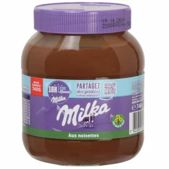 Épicerie Sucrée|MILKA Pâte à tartiner aux noisettes