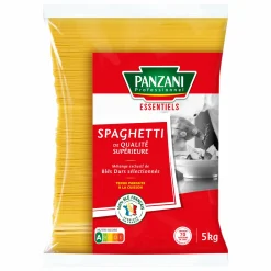 Épicerie Salée|PANZANI Pâtes spaghetti 5kg