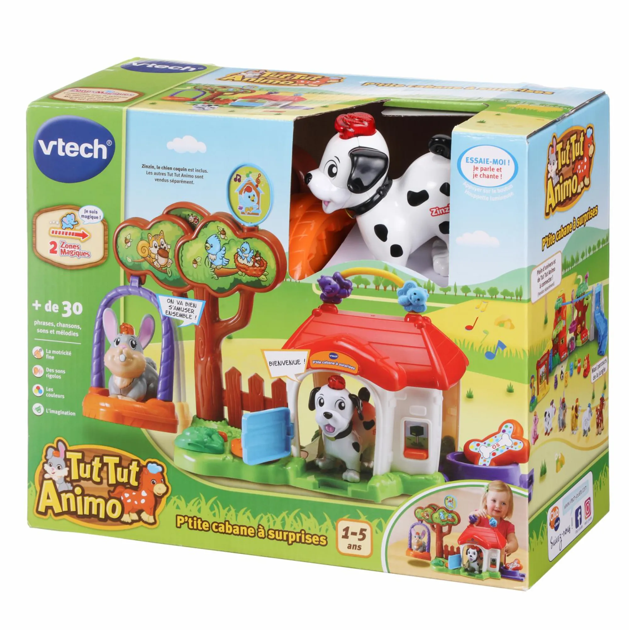 Jouet|De 0 À 24 Mois|VTECH P'tite cabane à surprises