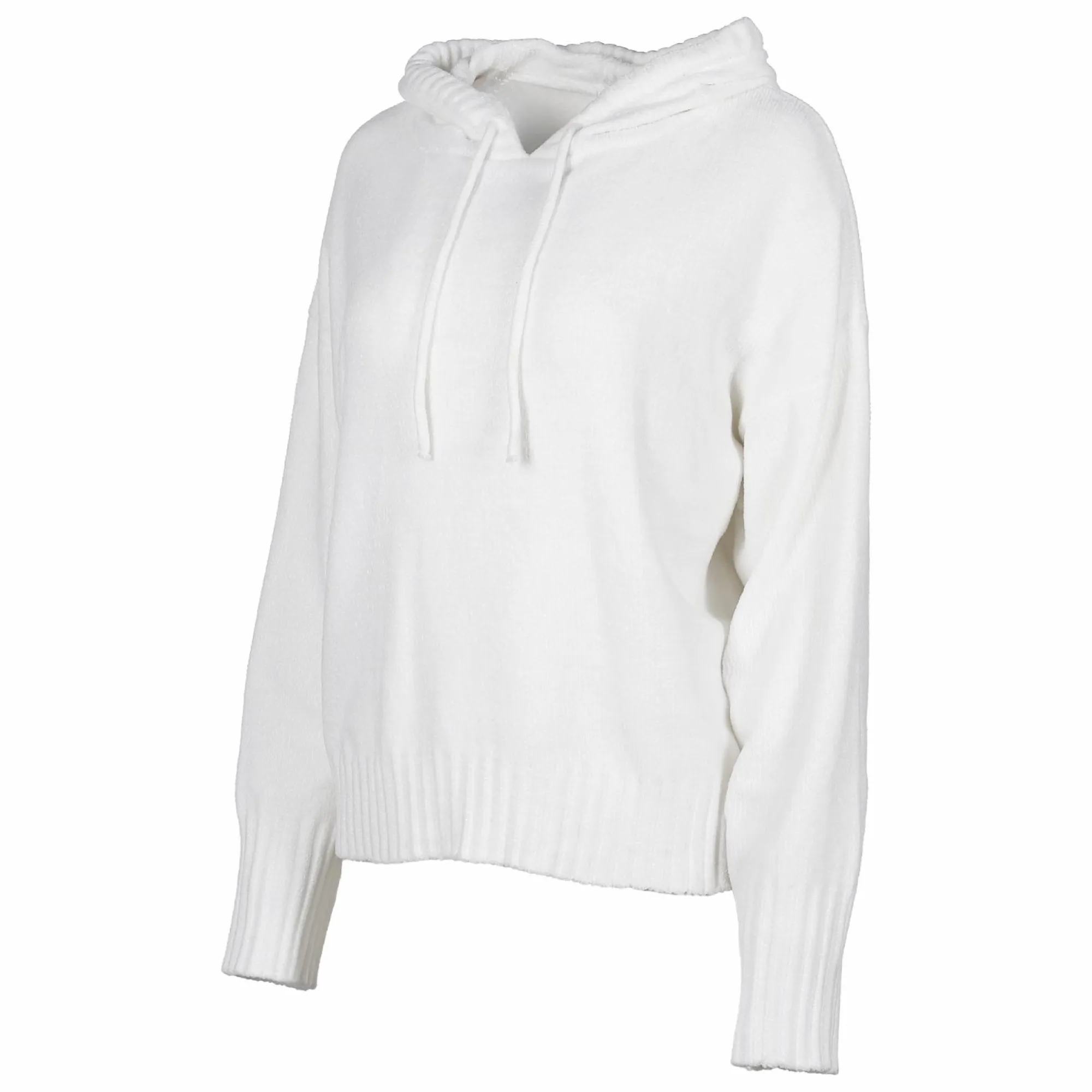 Hauts|MIM Pull à capuche en maille chenille