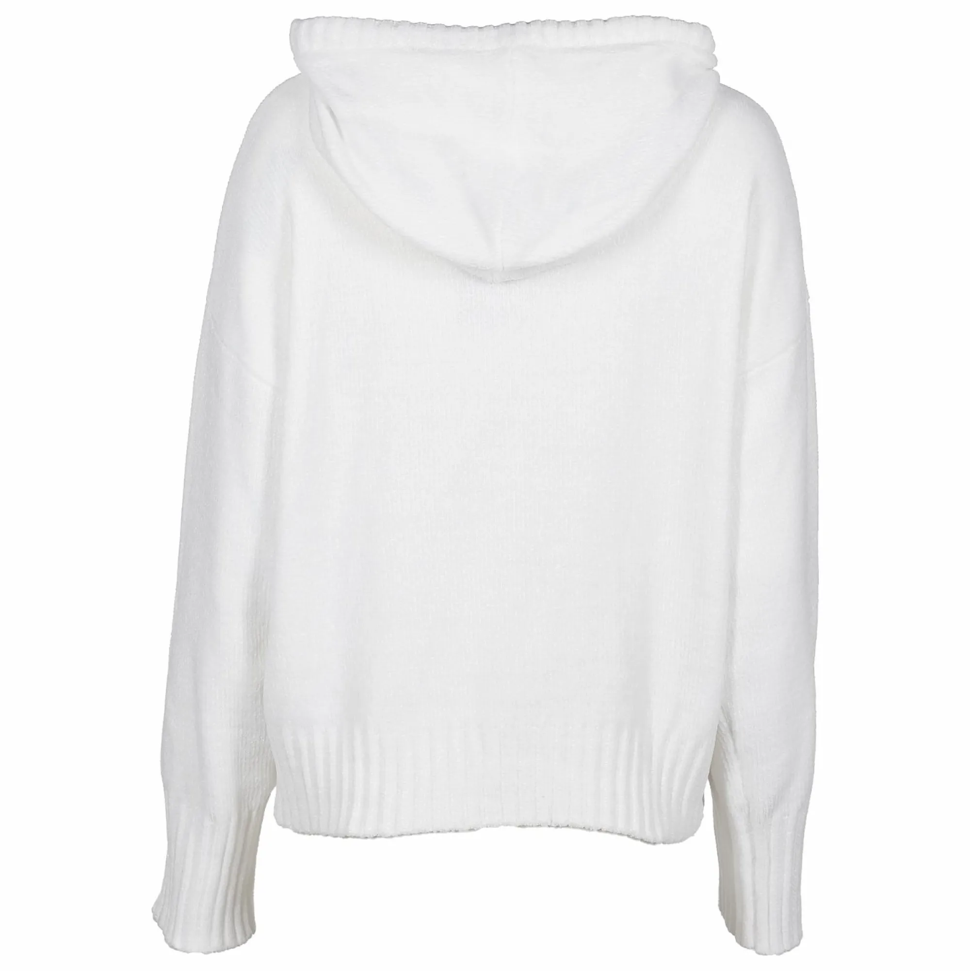 Hauts|MIM Pull à capuche en maille chenille