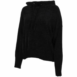 Hauts|MIM Pull à capuche en maille chenille