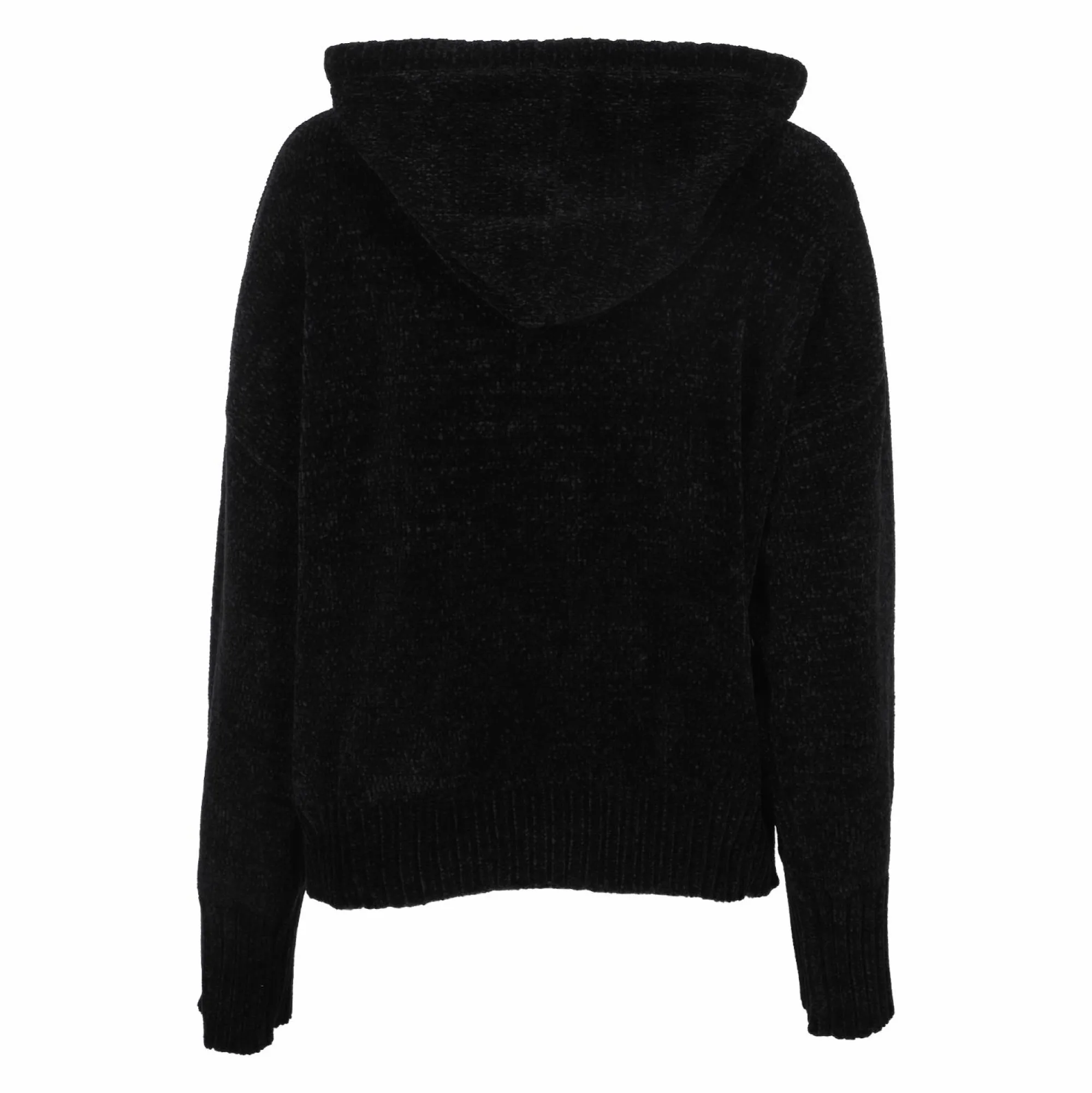 Hauts|MIM Pull à capuche en maille chenille