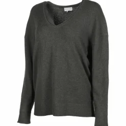 Hauts|ANNA KAREL Pull col V oversize