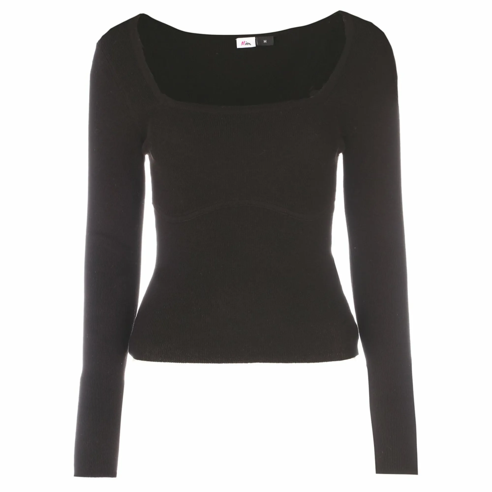 Hauts|MIM Pull en tricot col carré