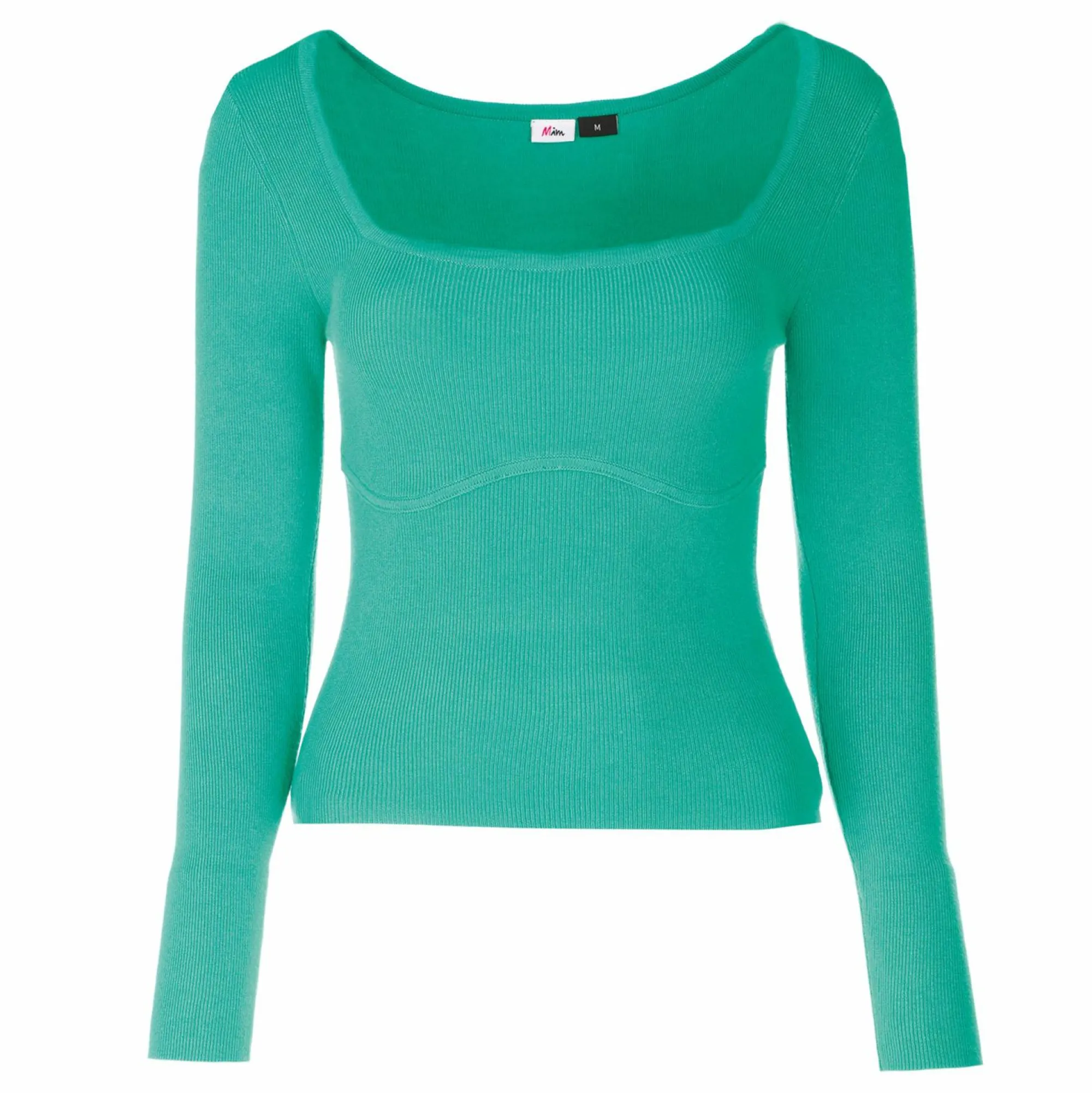 Hauts|MIM Pull en tricot col carré