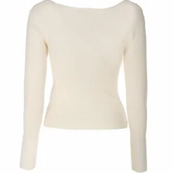 Hauts|MIM Pull en tricot col carré