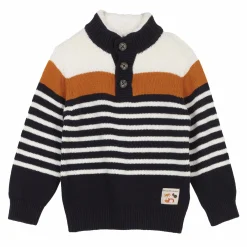 Hauts|Vêtements|MES PETITS CAILLOUX Pull tricot 3/36 mois