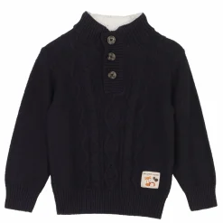Hauts|Vêtements|MES PETITS CAILLOUX Pull tricot 3/36 mois