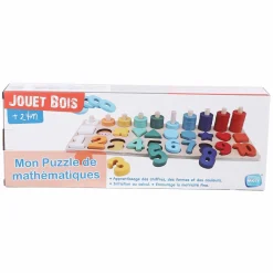 Jouet|Jouets À - De 10 Euros|Stokomani Puzzle mathématique en bois