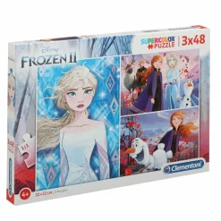 Jouet|Jeux De Société|CLEMENTONI Puzzles Olaf
