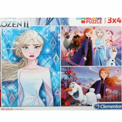 Jouet|Jeux De Société|CLEMENTONI Puzzles Olaf