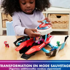 Jouet|De 2 À 4 Ans|LA PAT PATROUILLE Quartier général Marine Pup Squad Pat Patrouille