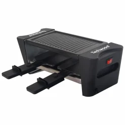Cuisson Et Ustensiles|Petit Électroménager|TECHWOOD Raclette grill Duo 2 poêlons anti adhérent