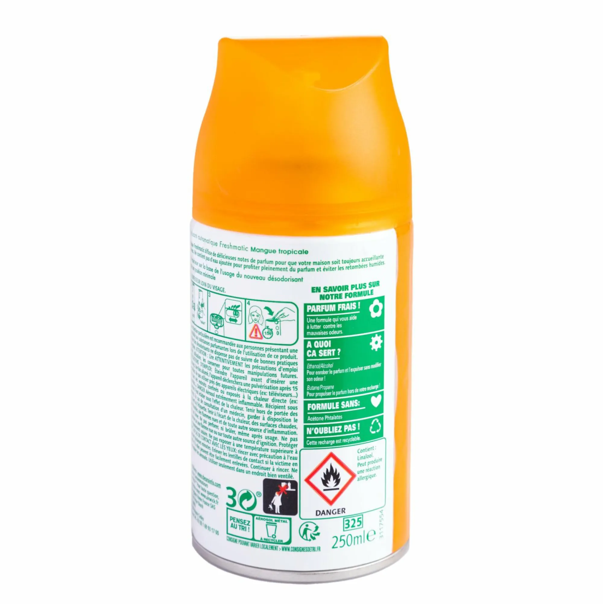 Produits Ménagers|AIRWICK Recharge freshmatic mangue tropicale