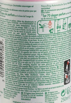 Produits Ménagers|AIRWICK Recharge freshmatic orchidée sauvage et soie précieuse