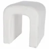 Mobilier|DECLIC HOME Repose pied-tabouret tissu bouclette