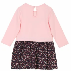 Vêtements|MES PETITS CAILLOUX Robe bi-matière 3/36 mois