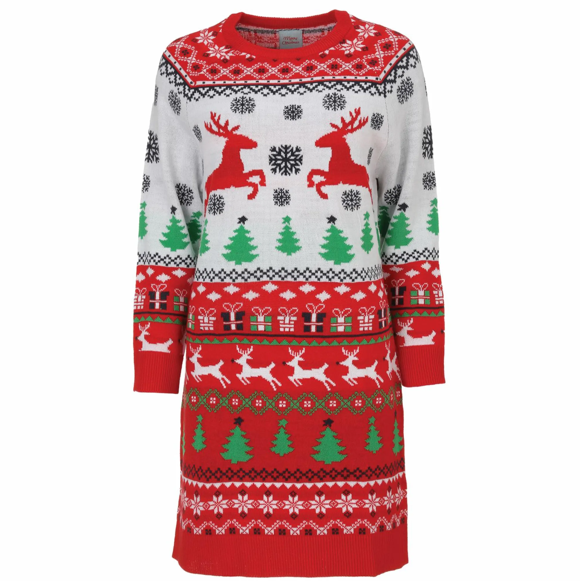 Combinaison Et Robes|Stokomani Robe de noël en maille