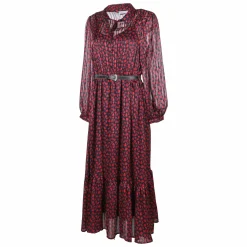 Combinaison Et Robes|LA CITY Robe longue avec ceinture